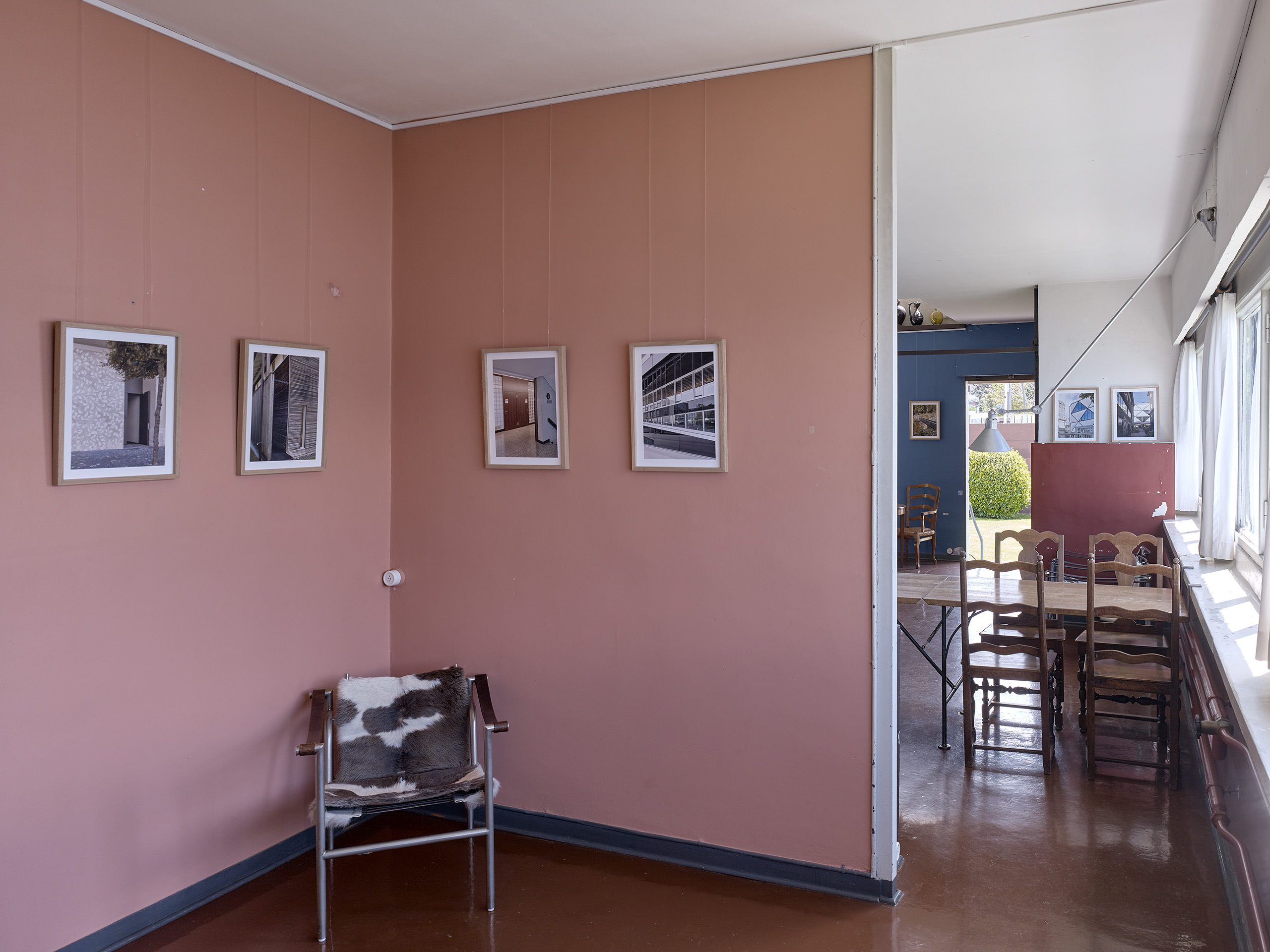 En toutes transparence á exhibition at Villa ÒLe LacÓ Le Corbusier á  Corseaux, Switzerland, 2021